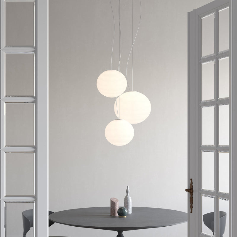 FLOW GLASS Suspension diffused light lamp