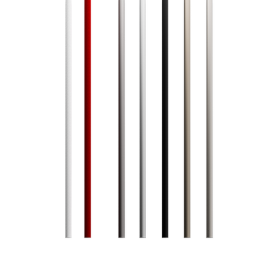 FURIN Suspension system consisting of tubular aluminum elements lamps