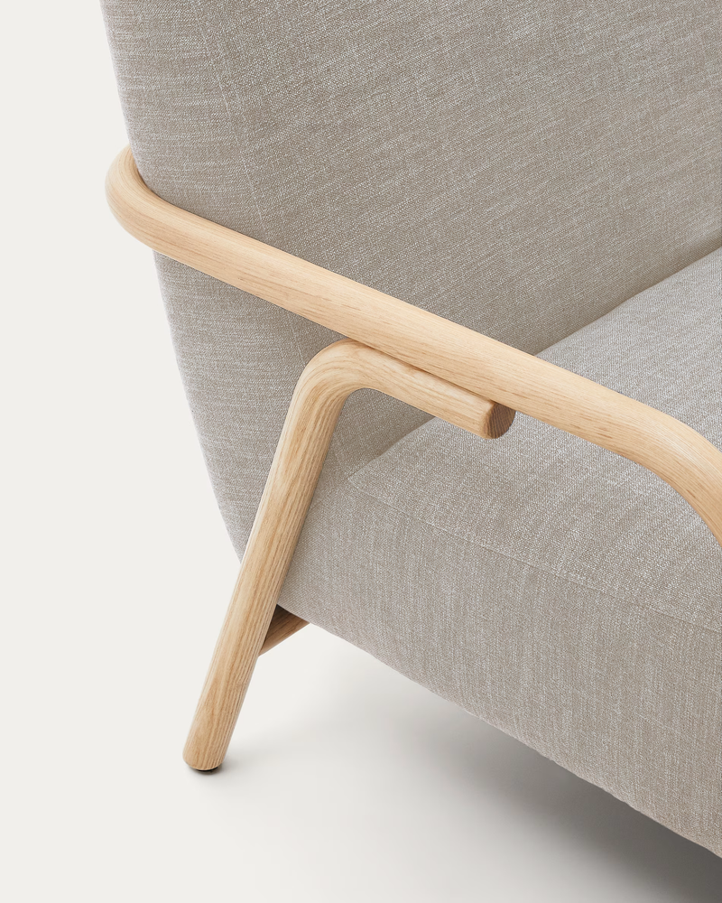 SYLO Armchair made from solid ash wood