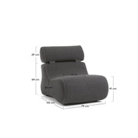 CLUB Armchair in black