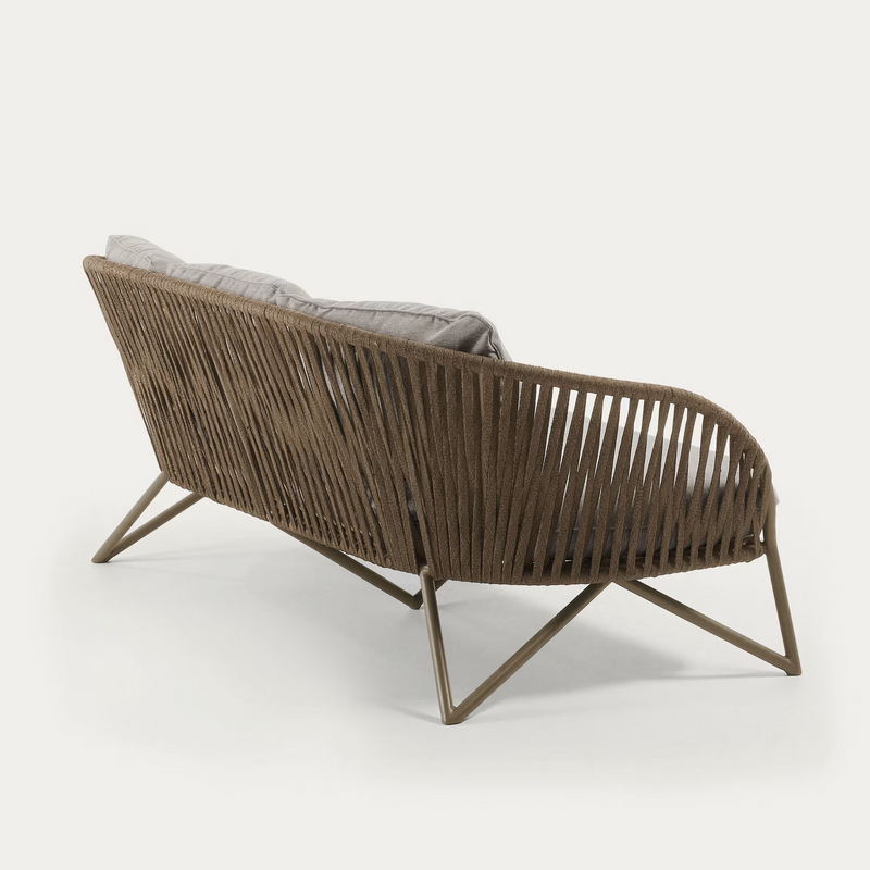 BRANZIE Trosjed Branzie trosjed u smeđoj konopi, 180 cm