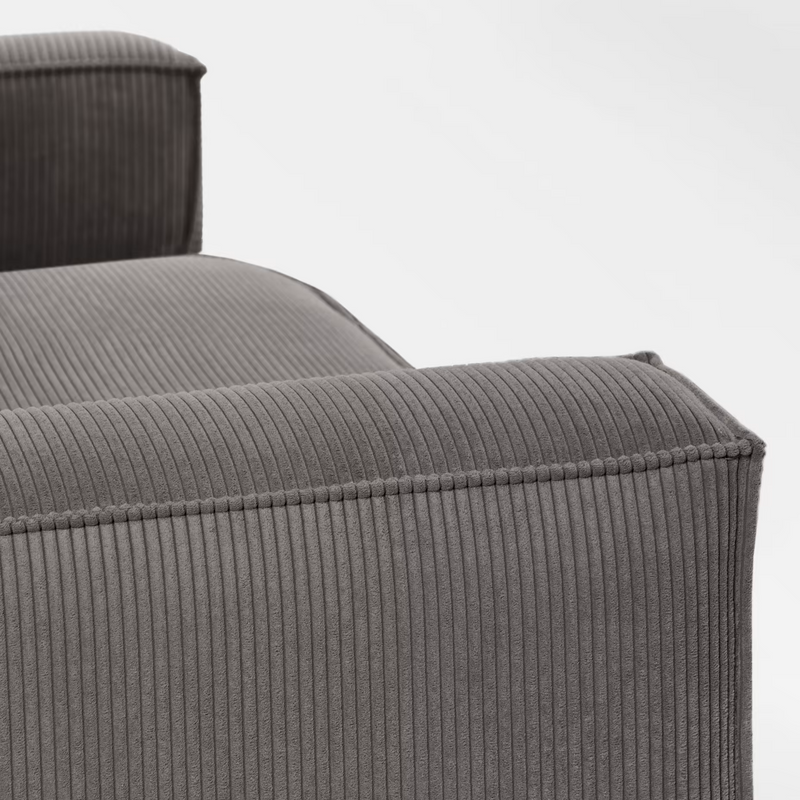 BLOK Dvosjed sofa širokih šavova, 210 cm