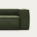 BLOK Dvosjed sofa širokih šavova, 210 cm