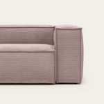 BLOK Dvosjed sofa širokih šavova, 210 cm
