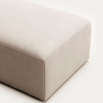 BLOK Pouf bež 90 x 70 cm