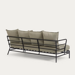 MARELUZ trosjed od crnog čelika, 197 cm