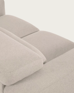 SINGA Trosjed u bijeloj boji, 215 cm