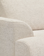 KARIN Dvosjed s nogama od punog drveta bukve, 210 cm