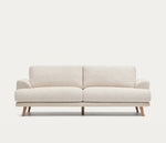 KARIN Trosjed s nogama od punog drveta bukve, 231 cm