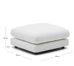 GALA Footrest 90 x 90 cm