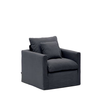 NORA  armchair with a removable cover