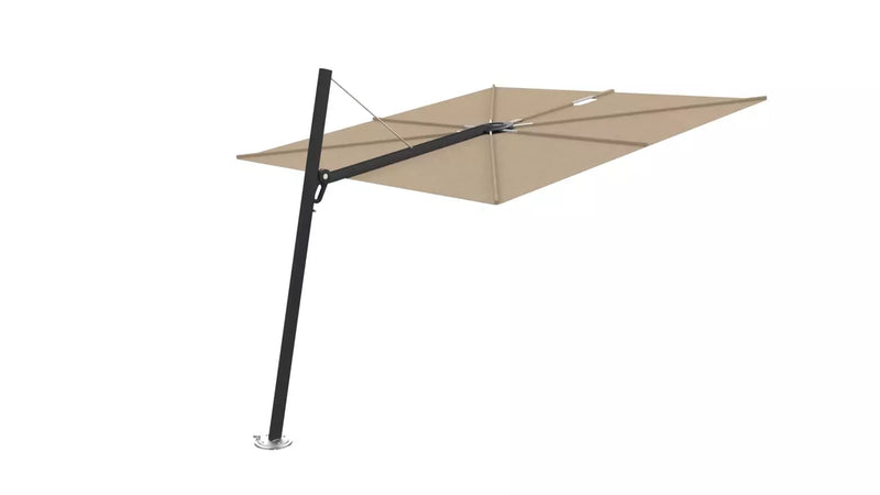 SPECTRA Cantilever umbrella 3 m square, forward 80°