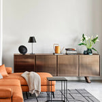 SECRET drveni komoda s 4 vrata