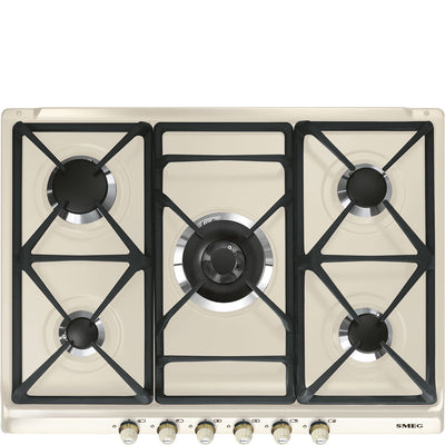 CORTINA Gas Hob, 70/75 cm, Cream