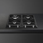 VICTORIA plinska ploča za kuhanje, 60 cm, crna