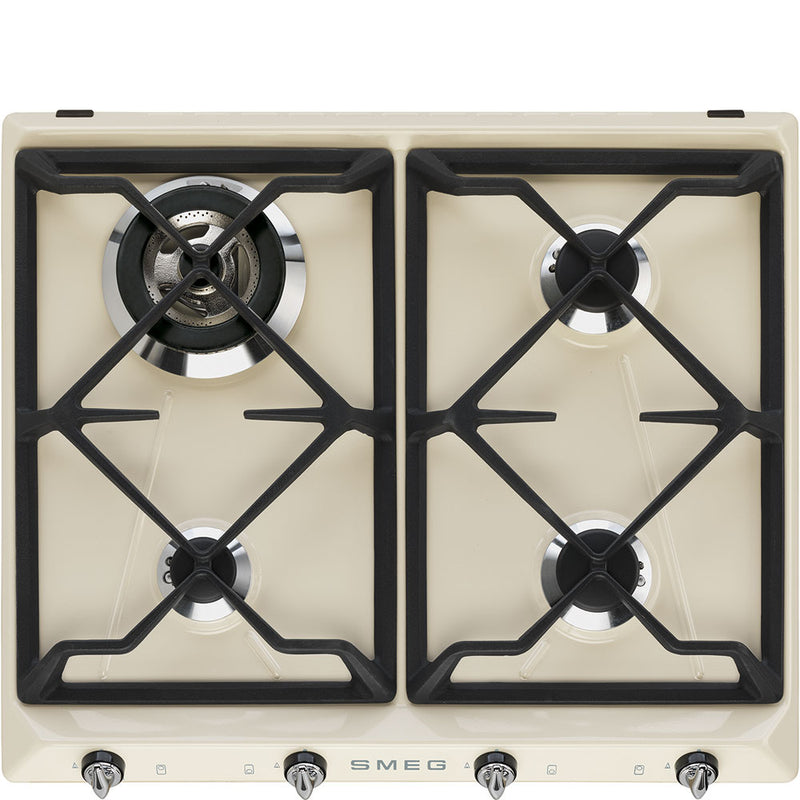 VICTORIA Gas Hob, 60 cm, Cream