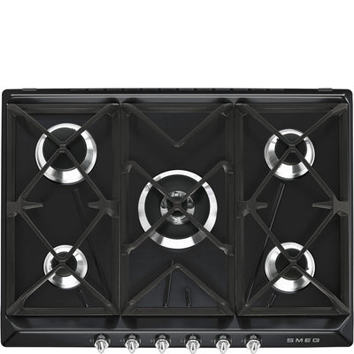 VICTORIA Gas Hob, 70/75 cm, black