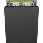 UNIVERSALE Fully-integrated built-in dishwasher, Black