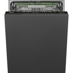 UNIVERSALE Fully-integrated built-in dishwasher, Black