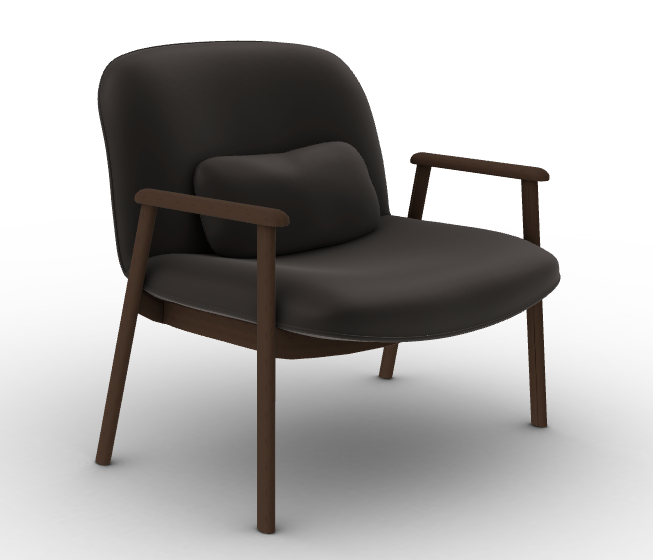BALTIMORA Upholstered lounge chair