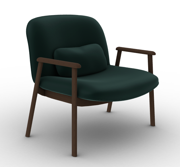 BALTIMORA Upholstered lounge chair