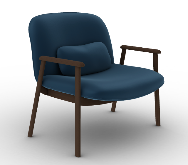 BALTIMORA Upholstered lounge chair