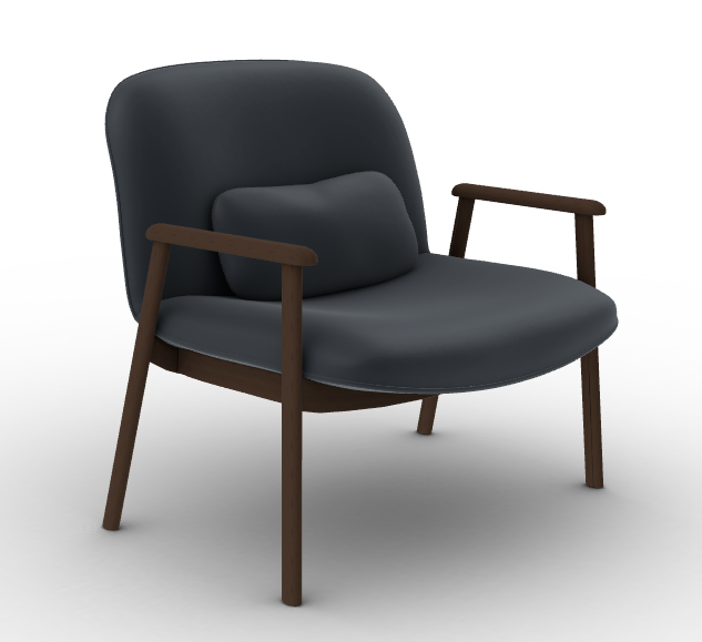 BALTIMORA Upholstered lounge chair