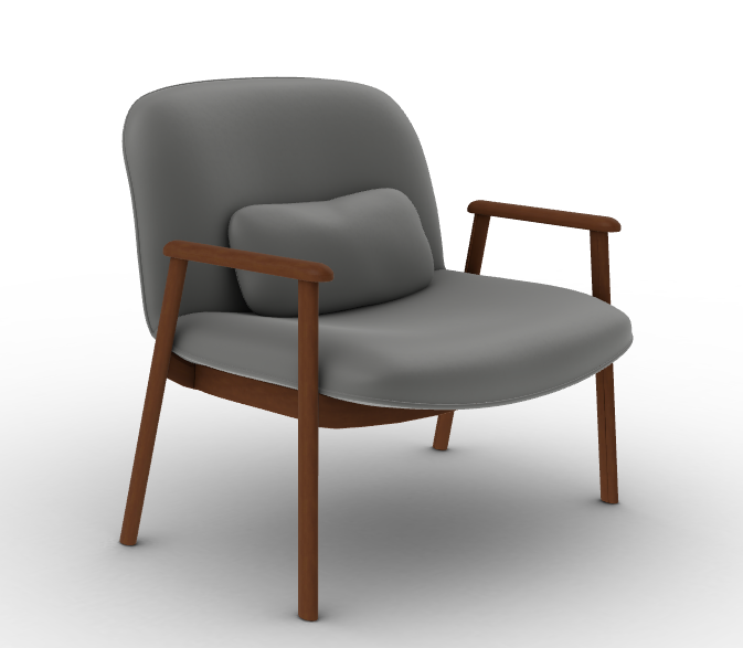 BALTIMORA Upholstered lounge chair