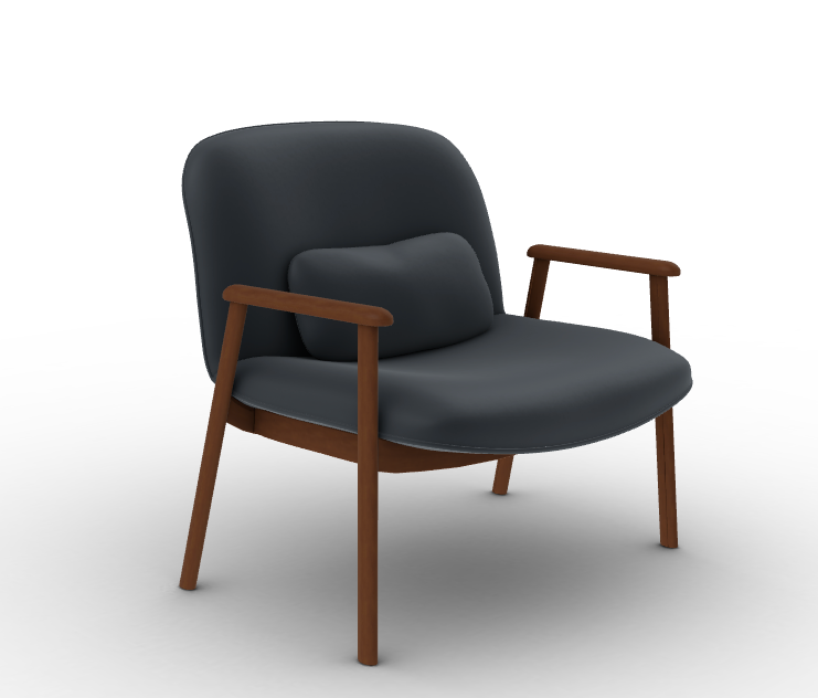 BALTIMORA Upholstered lounge chair