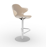 SAINT TROPEZ Tabure s plastičnim sjedalom i okretnom bazom podesivom po visini.