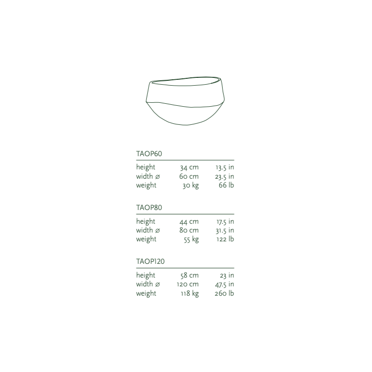 ATLANTIS NATURAL Pot