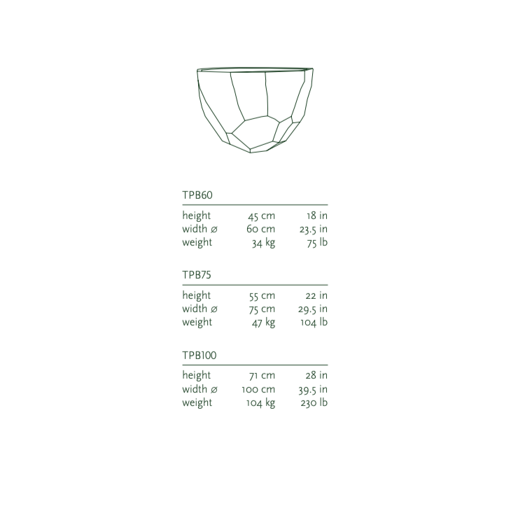 BILBAO Posuda za biljke