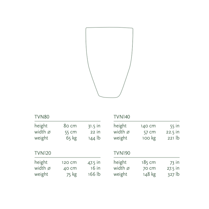 NUUK Visoka posuda za biljke