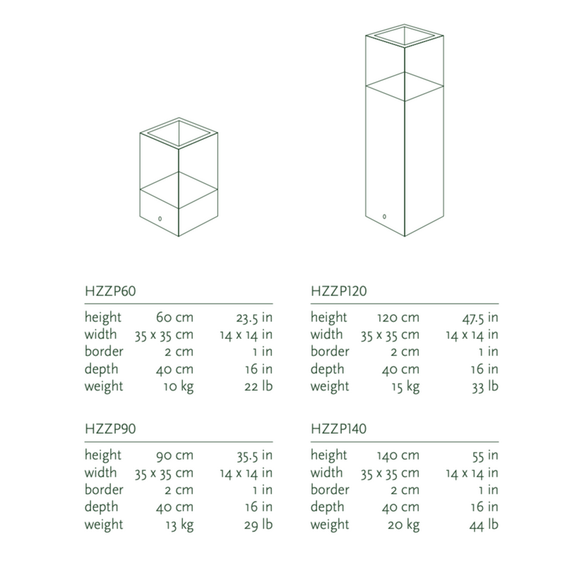 COLUMN Posuda za cvijeće