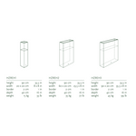 RECTENGULAR Visoke posude za sadnju