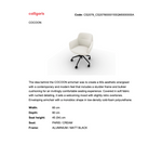 COCOON Tapecirana uredska fotelja