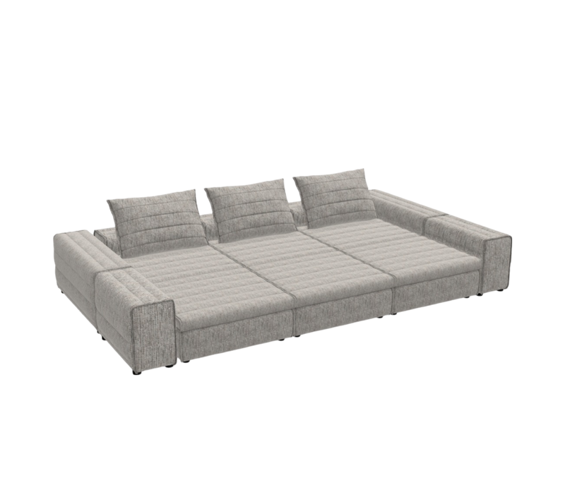 SAMET LOW A - Modular Sofa with cushions