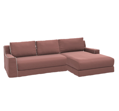 LOLL 02 Modular sofa upholstered with polyrethane foam