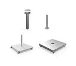 INFINA Garden Parasol, 3 x 3 m square