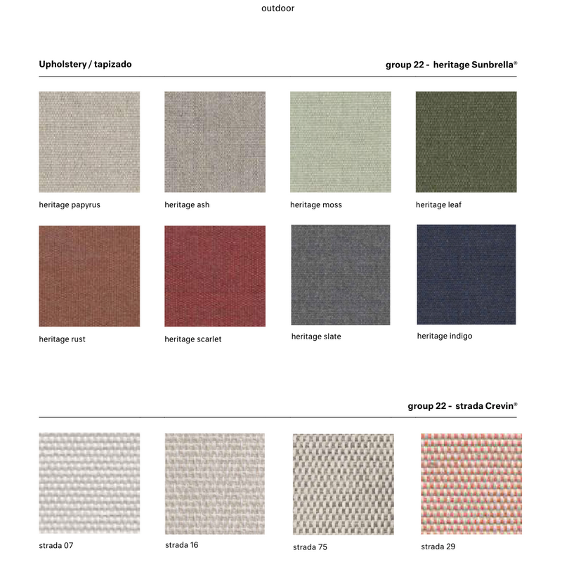 LIVIT Outdoor sofa with cushions