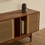 ELAN sideboard 2 doors and 2 drawers veneer