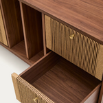 ELAN sideboard 2 doors and 2 drawers veneer