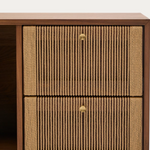 ELAN sideboard 2 doors and 2 drawers veneer