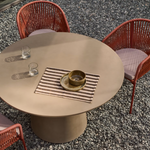 ITAI vanjski okrugli cementni stol