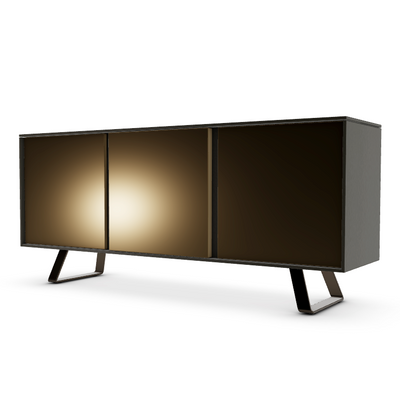 SECRET 3 door wooden sideboard