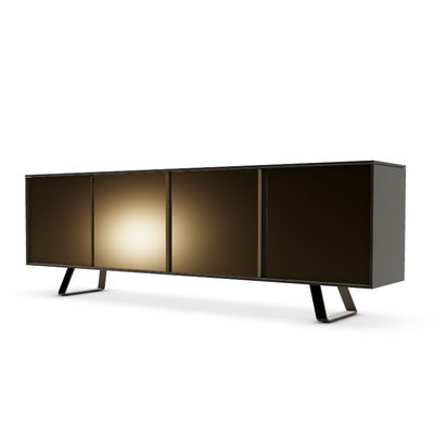 SECRET 4 door wooden sideboard