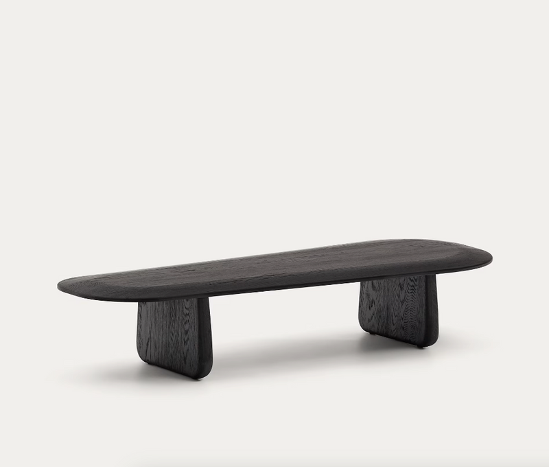 PIRITA Niski stol od čvrstog hrasta