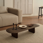 PIRITA Niski stol od čvrstog hrasta