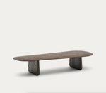 PIRITA Niski stol od čvrstog hrasta