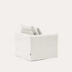 NORA  armchair with a removable cover